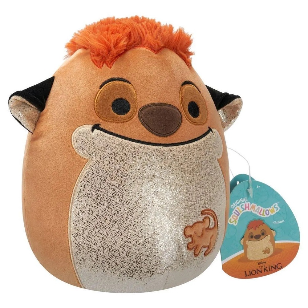 Squishmallows Lion King Plush - Tan and Orange